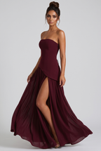 Malinalli | vestido largo bustier