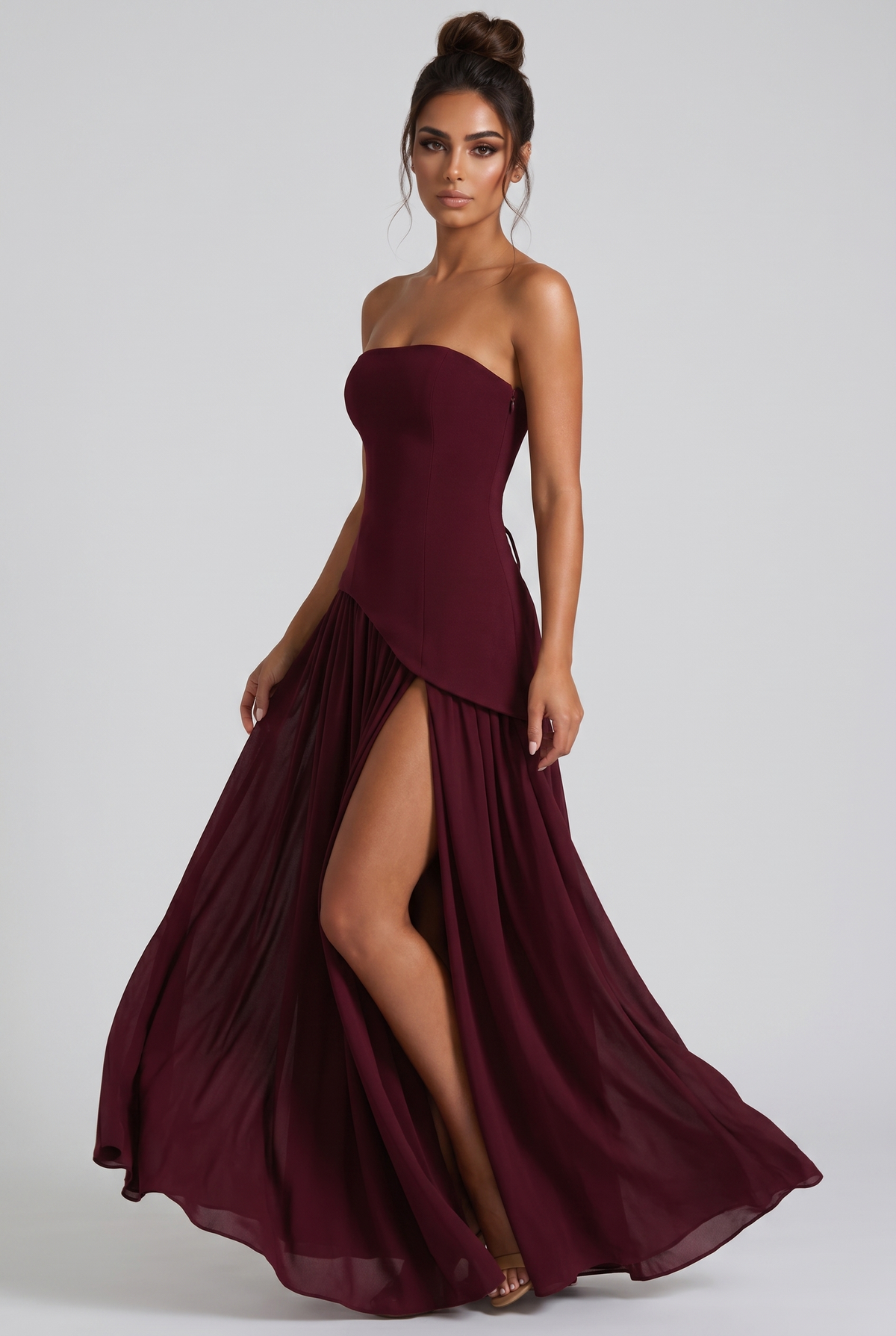 Maliyah | vestido largo bustier