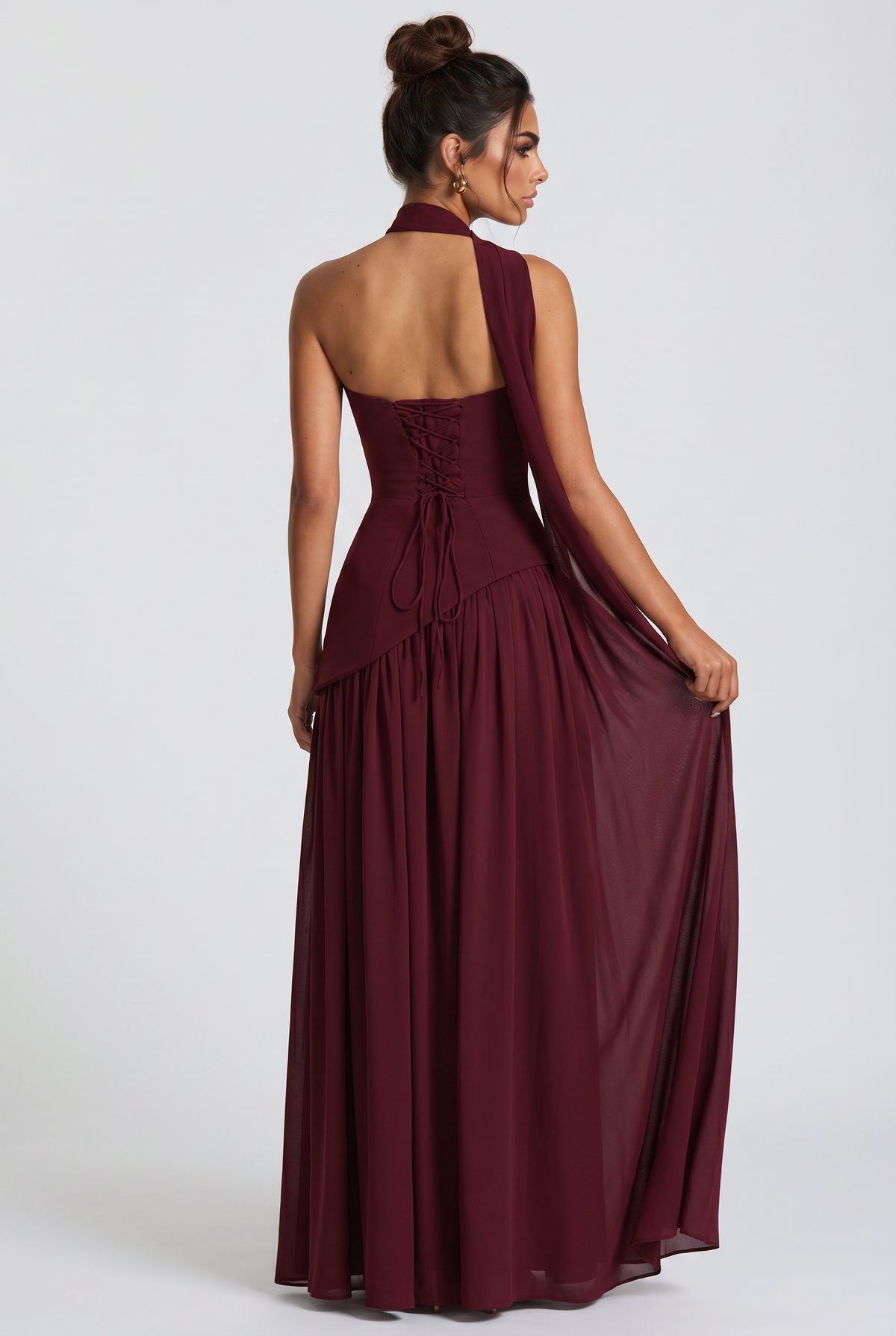 Malinalli | vestido largo bustier