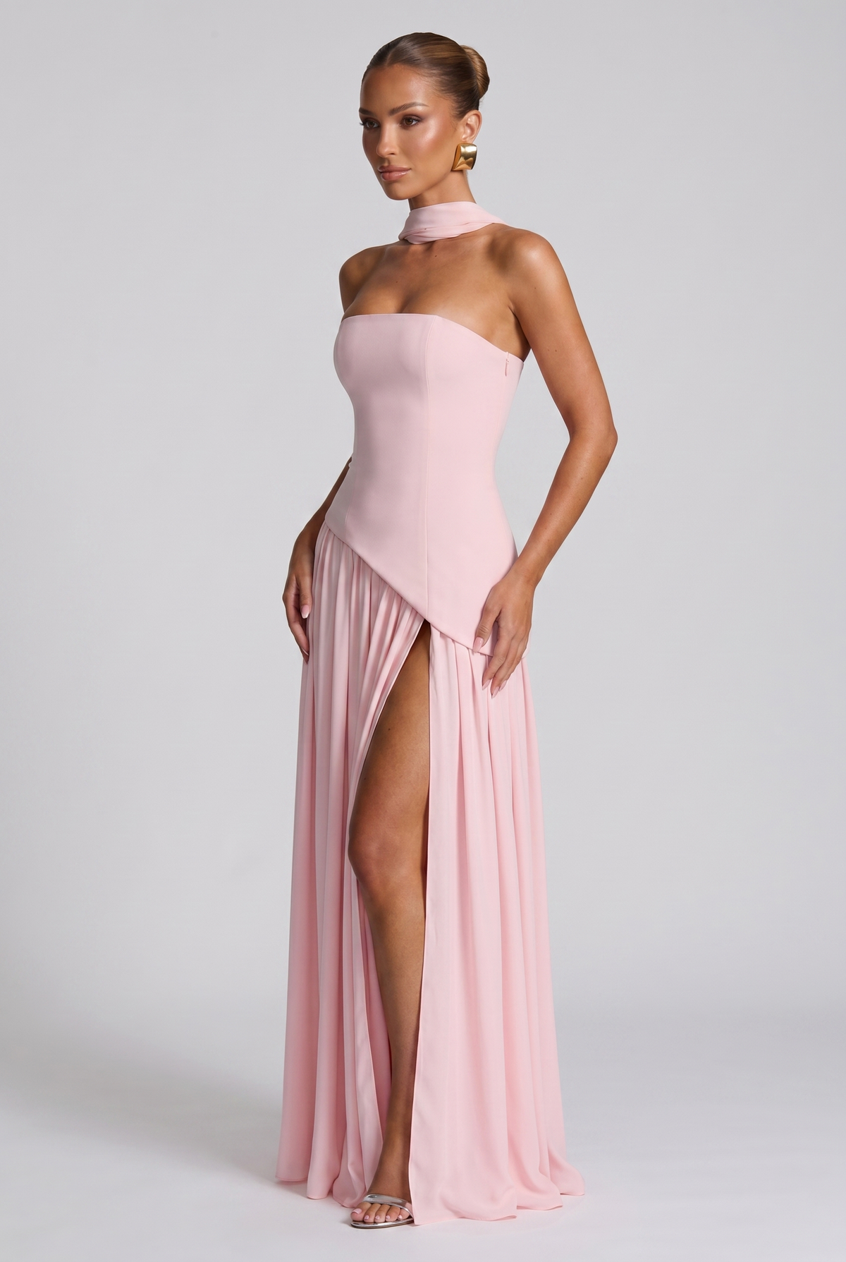 Malinalli | vestido largo bustier