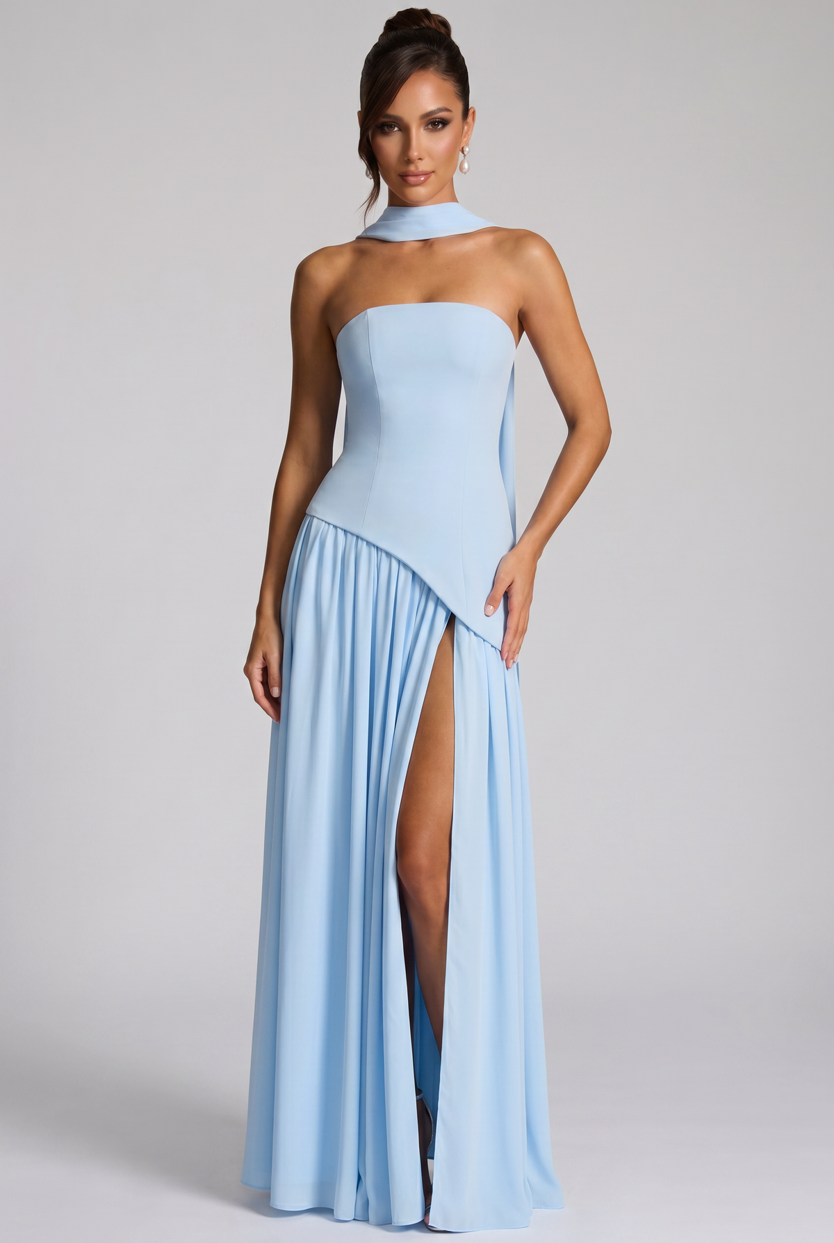 Maliyah | vestido largo bustier
