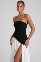 Malinalli | vestido largo bustier