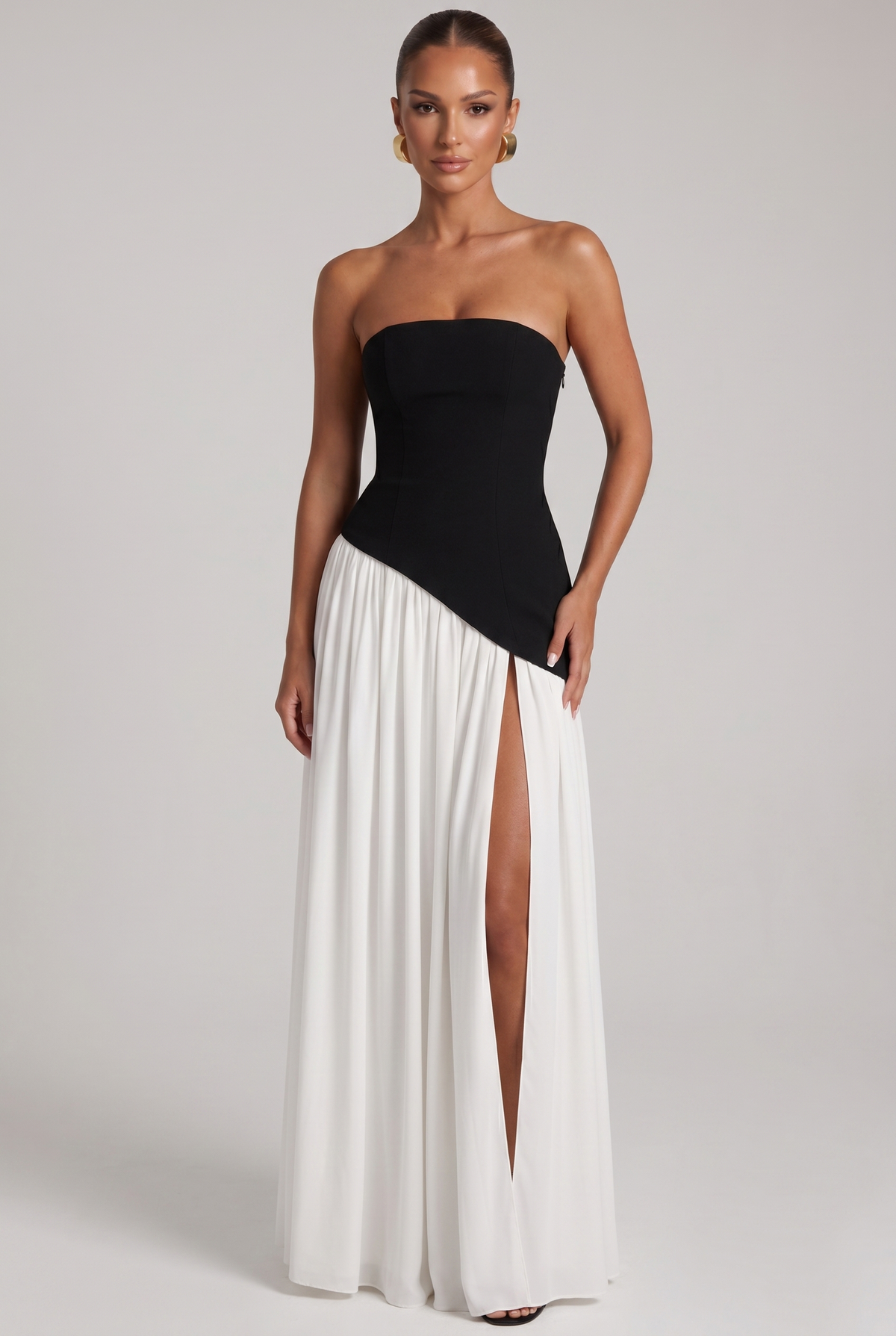 Maliyah | vestido largo bustier
