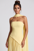 Malinalli | vestido largo bustier