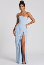 Cyra | vestido largo bustier