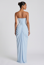 Cyra | vestido largo bustier