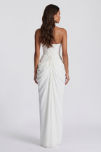 Cyra | vestido largo bustier