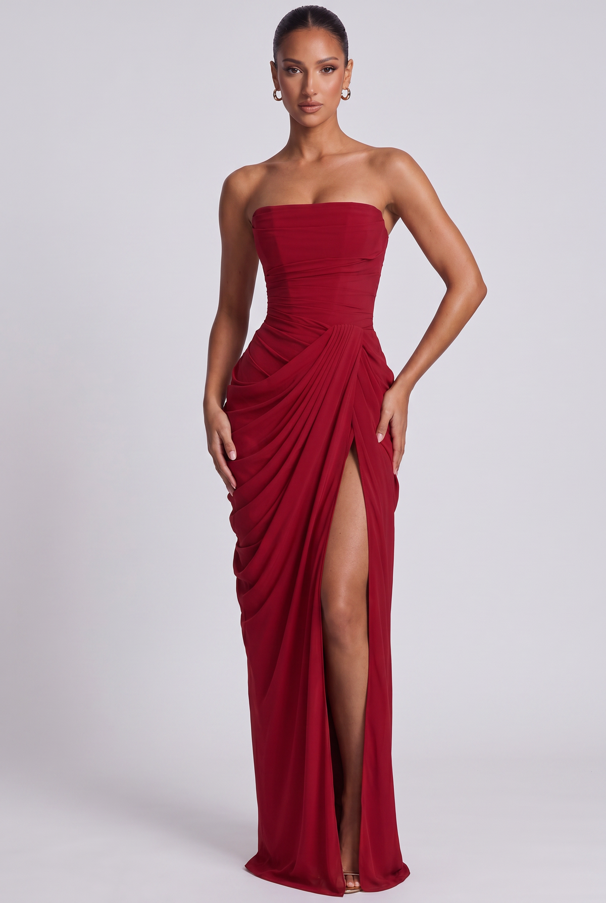 Cyra | vestido largo bustier