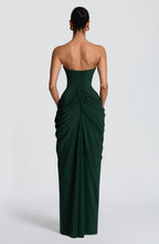 Cyra | vestido largo bustier