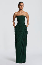 Cyra | vestido largo bustier