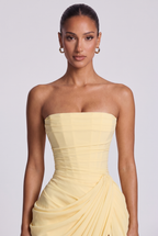 Cyra | vestido largo bustier