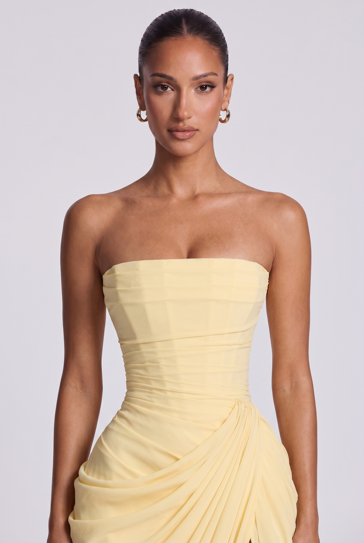 Cyra | vestido largo bustier