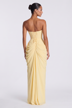 Cyra | vestido largo bustier