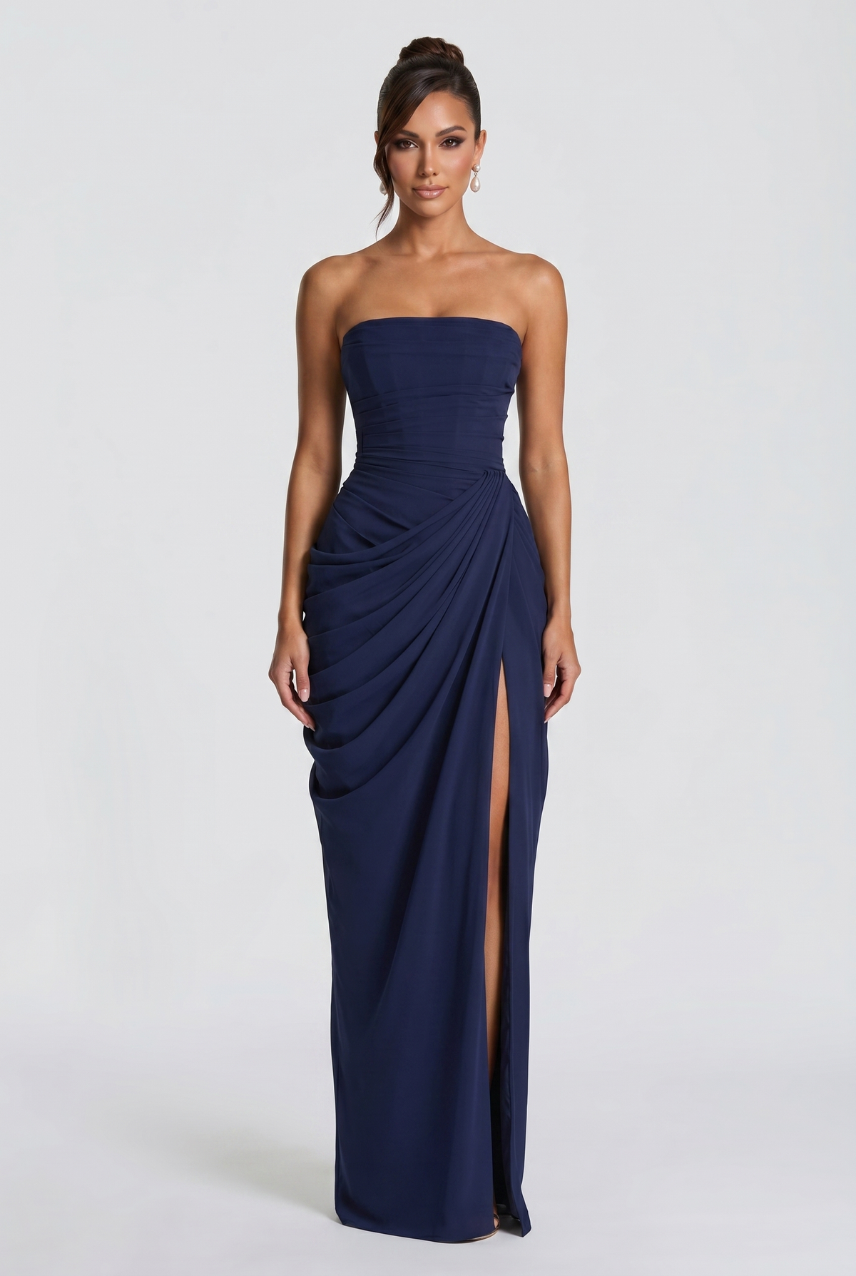 Cyra | vestido largo bustier