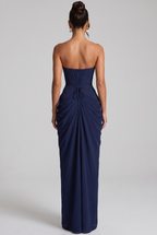 Cyra | vestido largo bustier