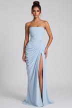 Cyra | vestido largo bustier