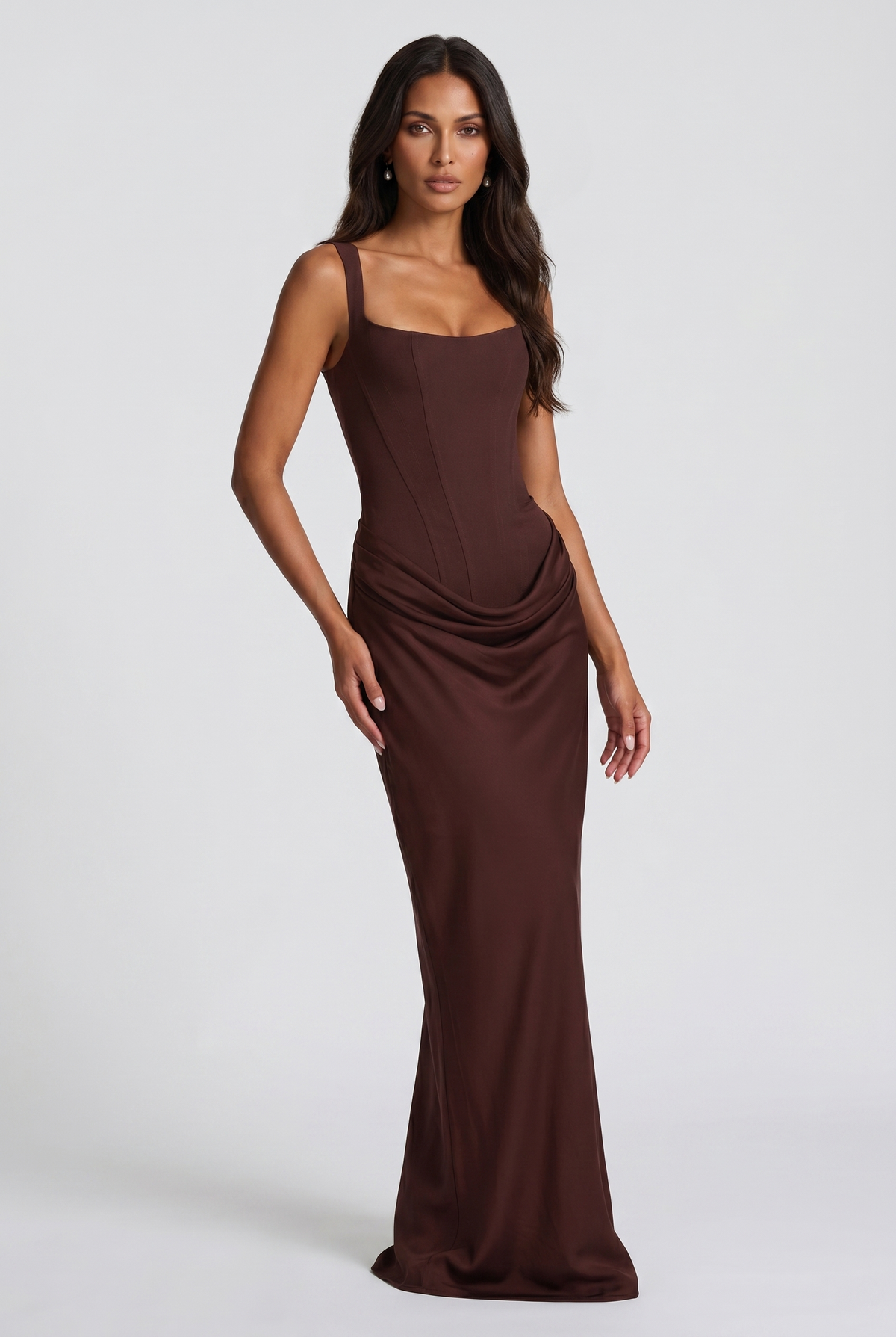 Cornelia | vestido largo bustier