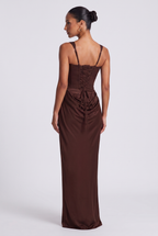 Cornelia | vestido largo bustier