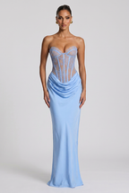 Kathleen | vestido largo corsé