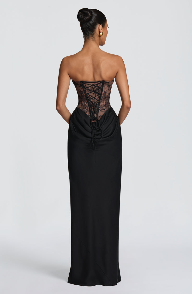 Kathleen | vestido largo corsé
