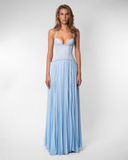 Azul | vestido largo