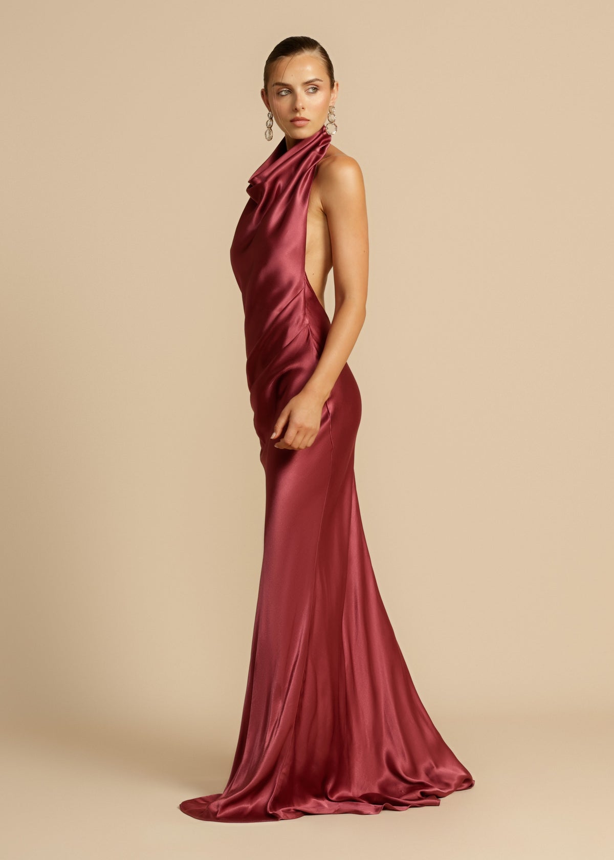 Cuello | vestido largo