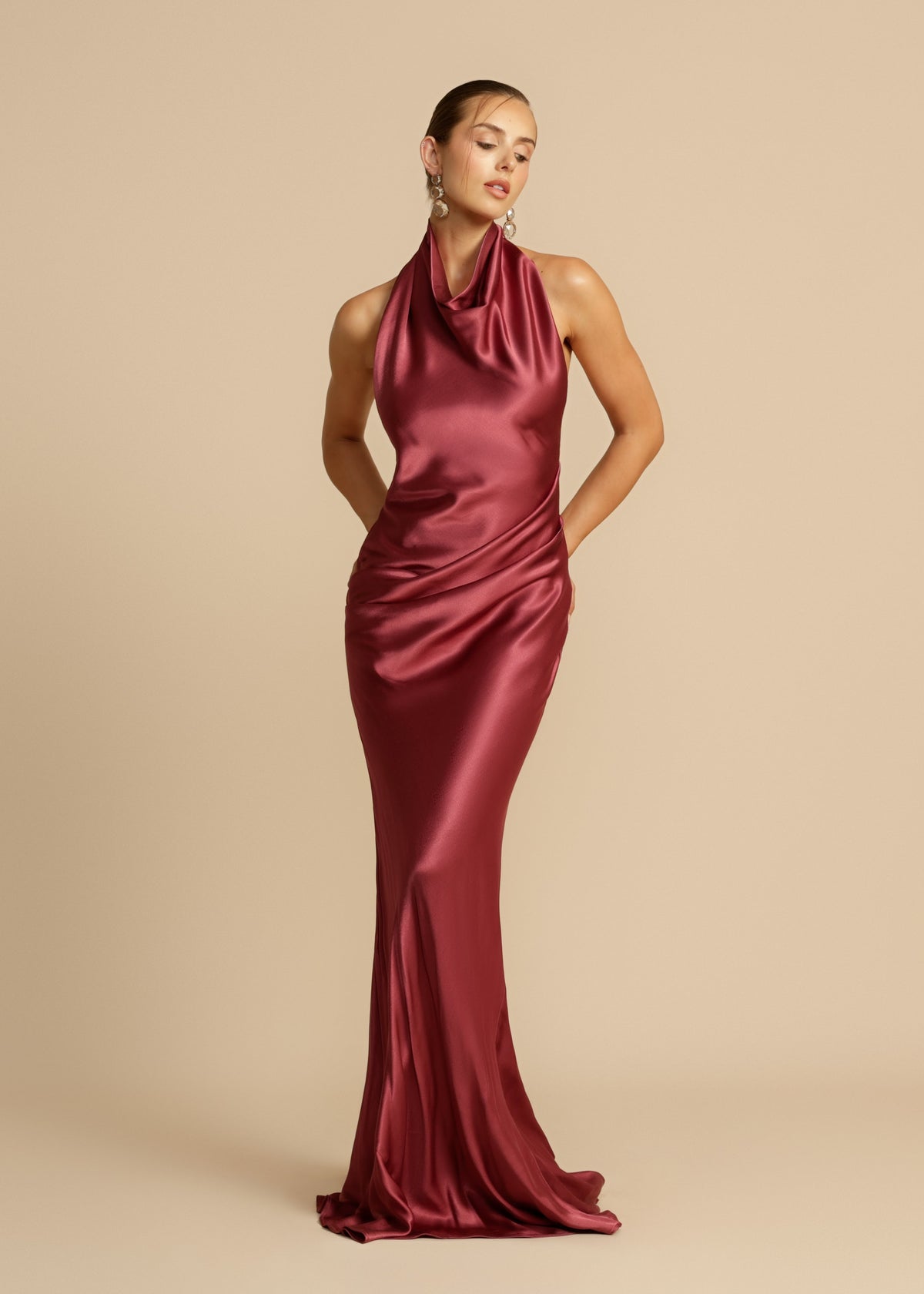 Cuello | vestido largo