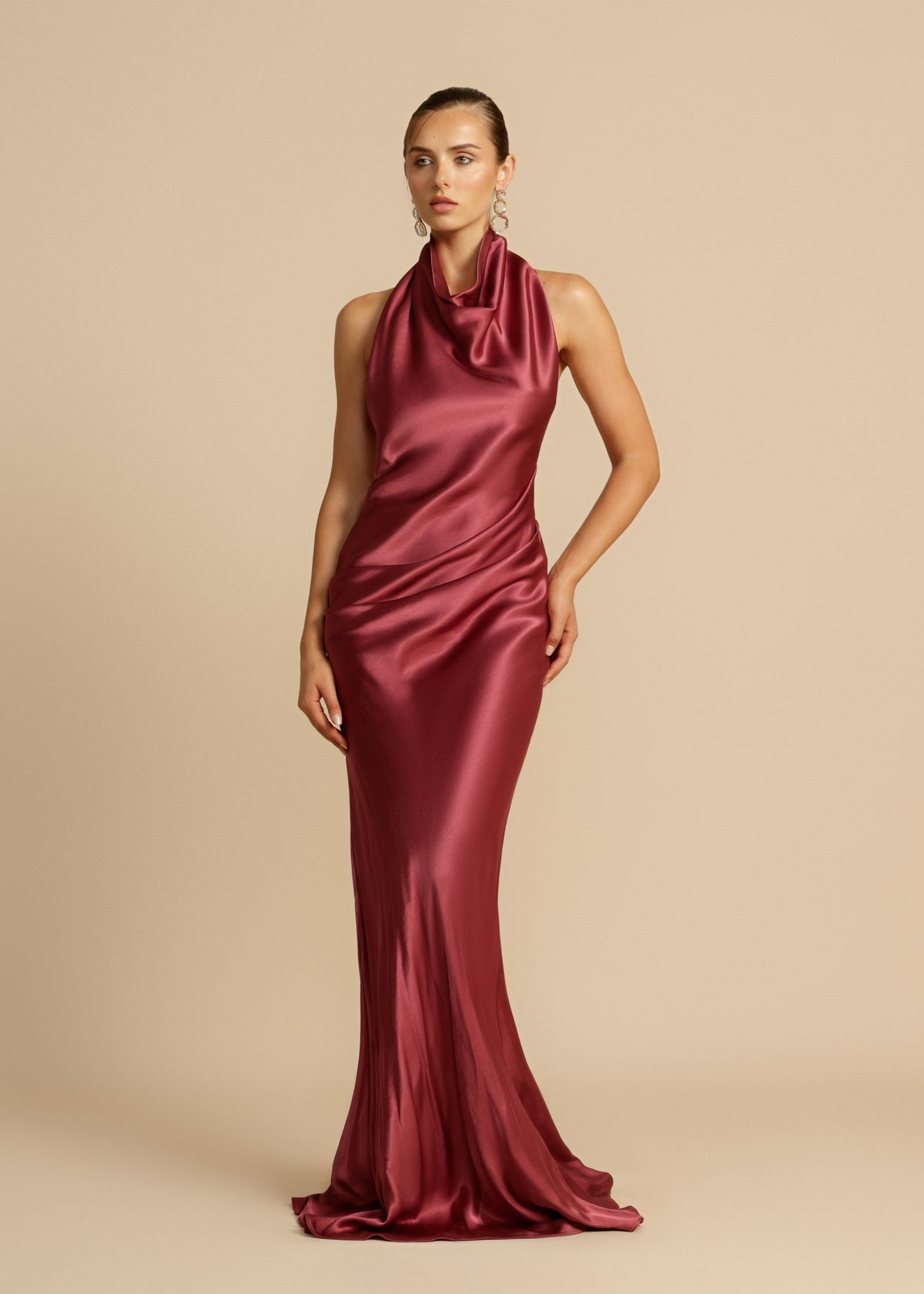 Cuello | vestido largo