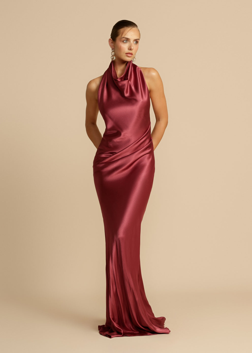 Cuello | vestido largo