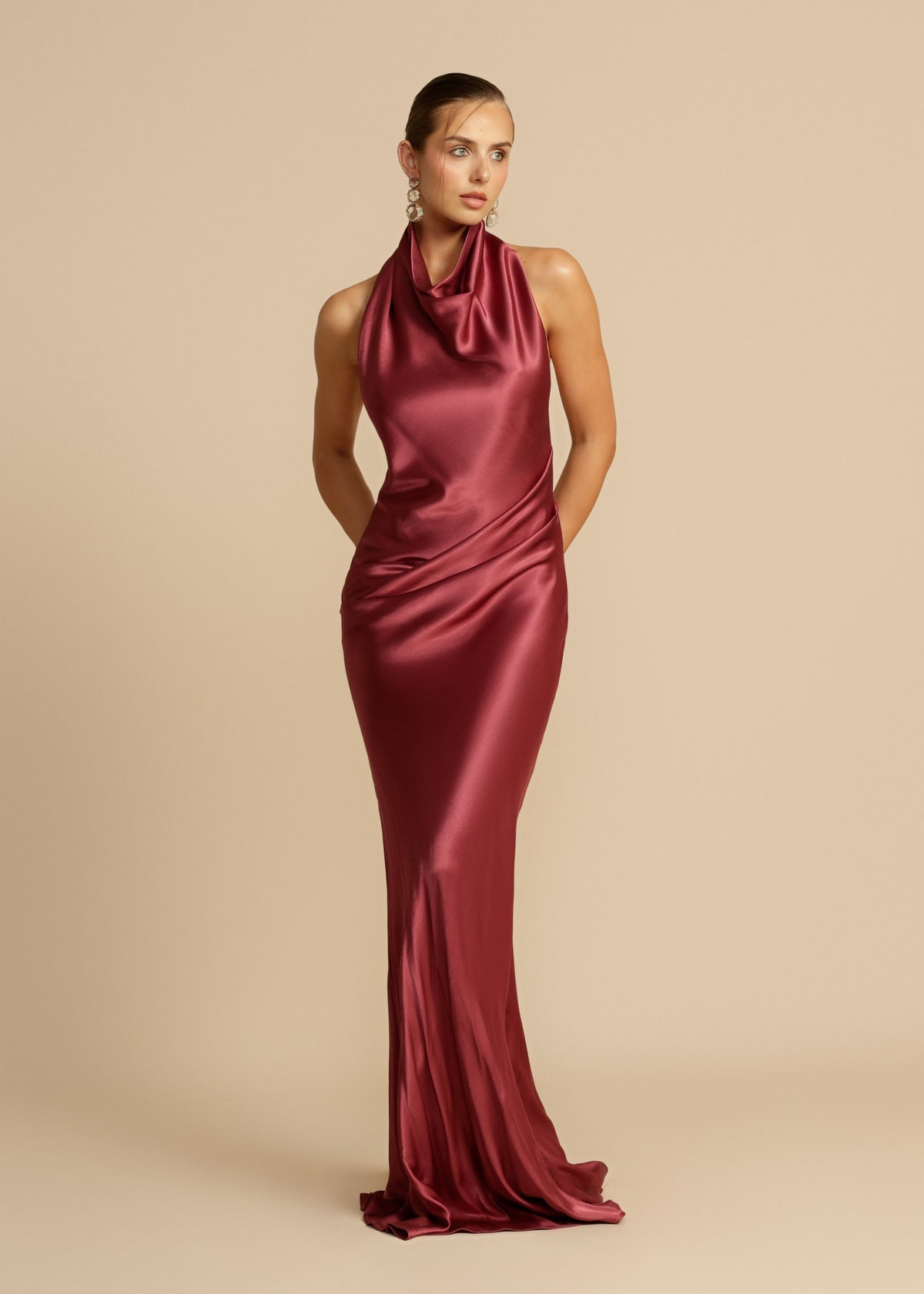 Cuello | vestido largo