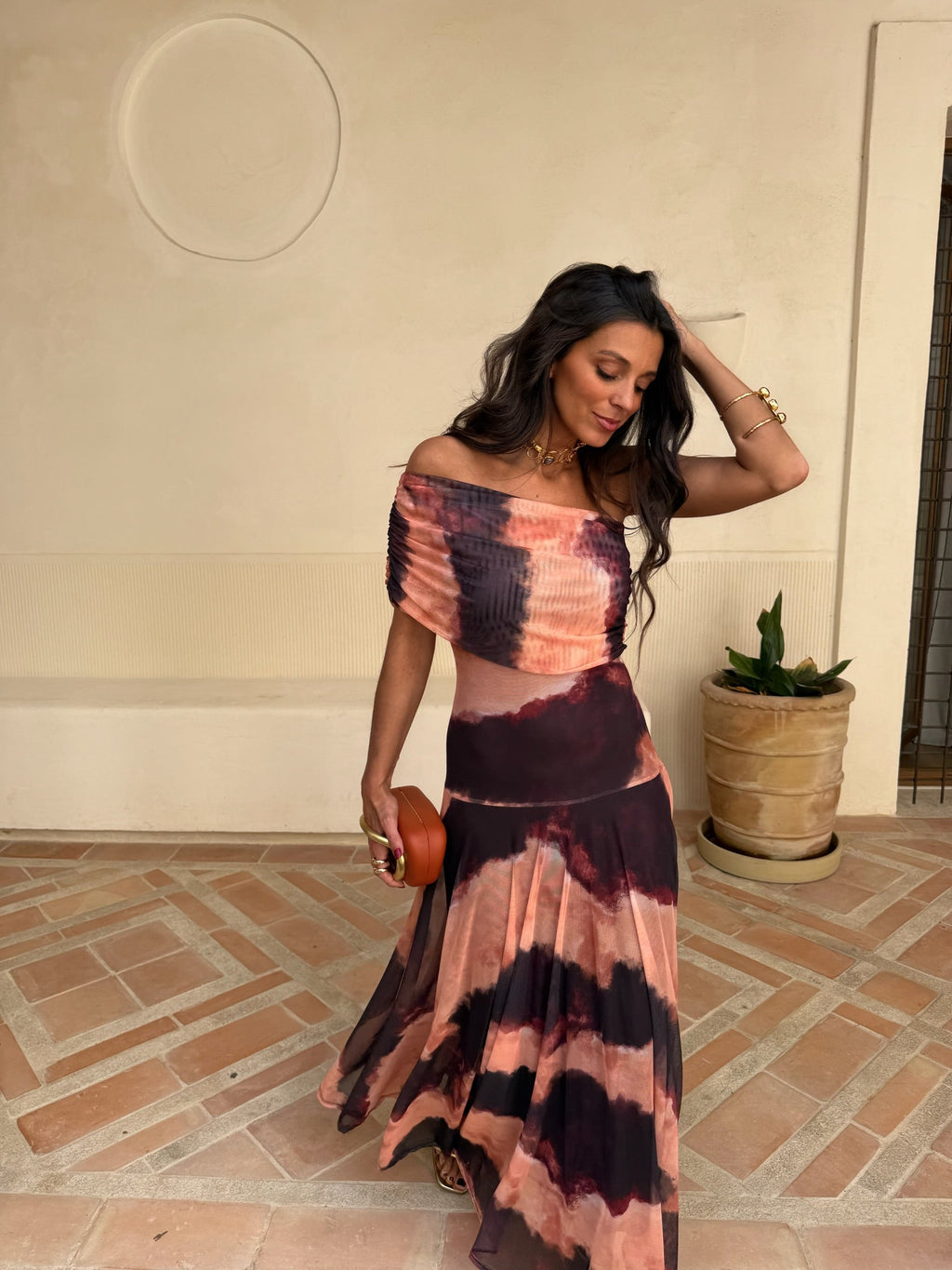 Celeste | vestido largo