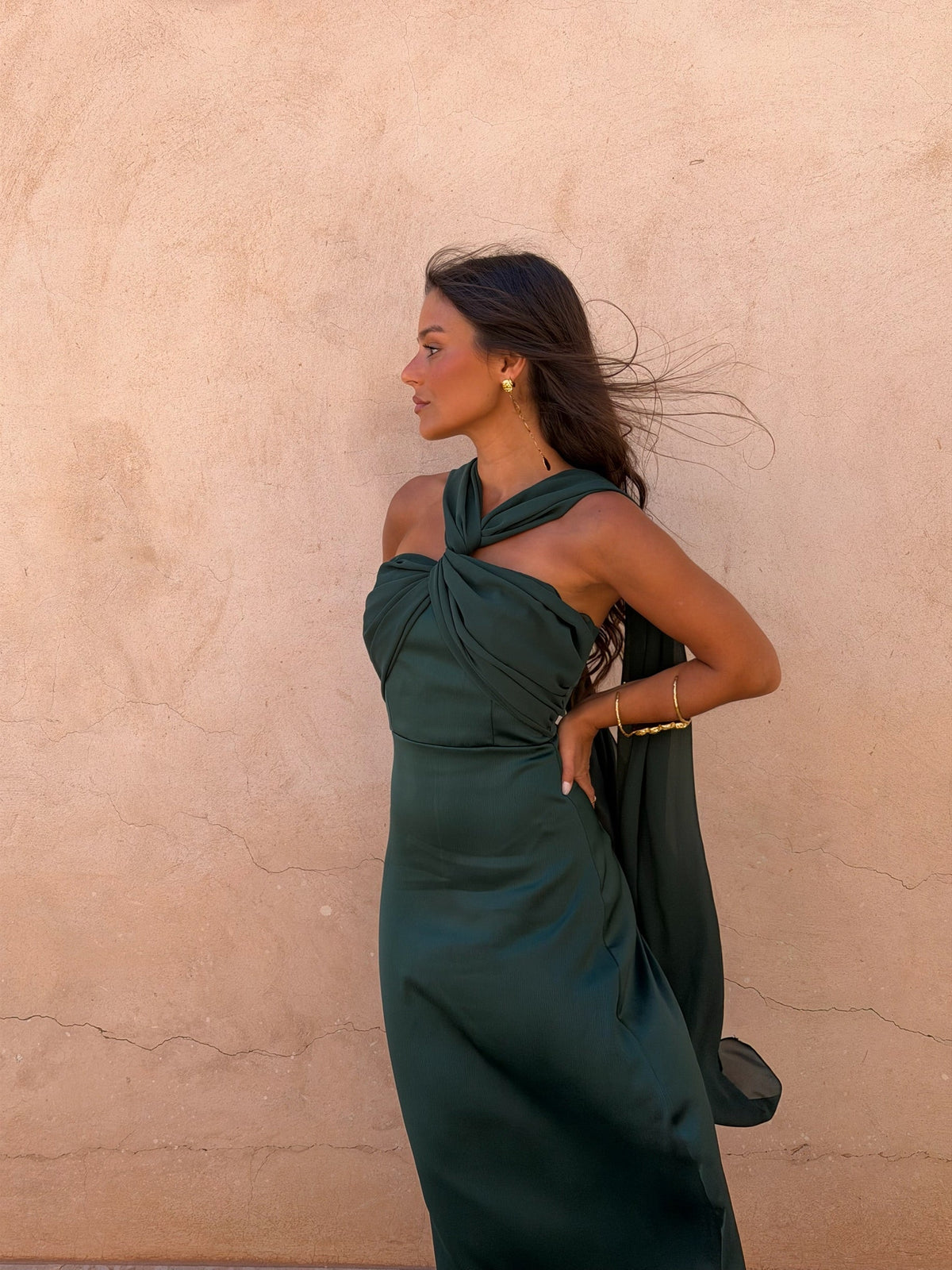 María | vestido largo