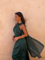 María | vestido largo