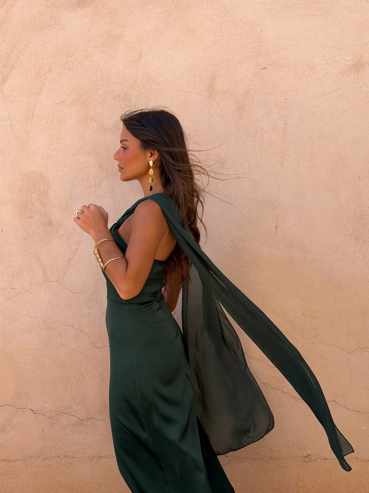 María | vestido largo
