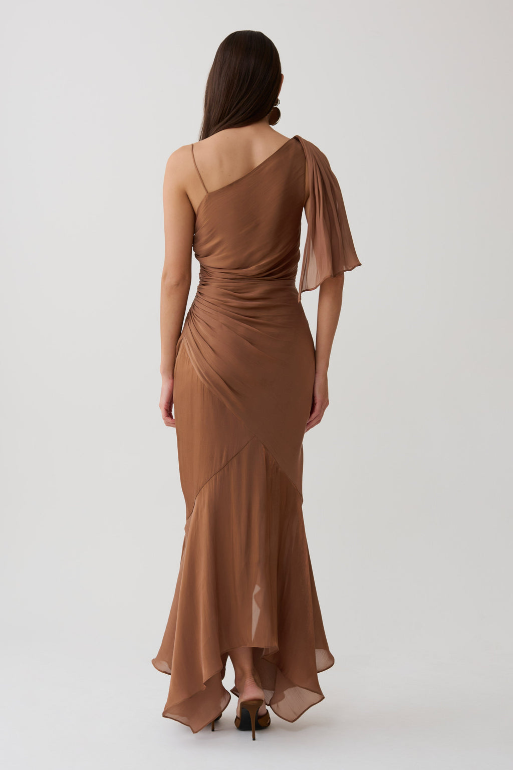 Dulce | vestido largo drapeado
