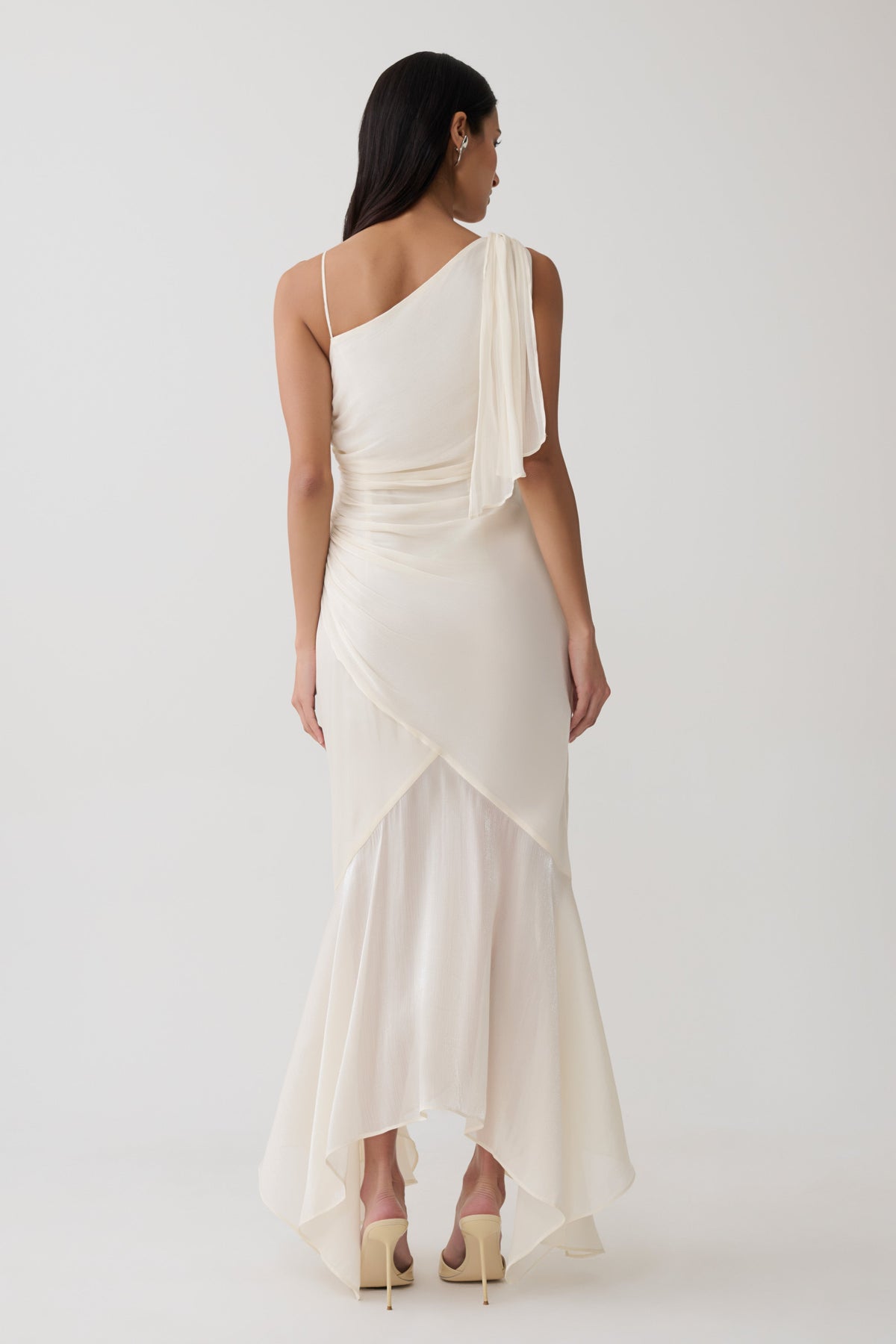 Dulce | vestido largo drapeado