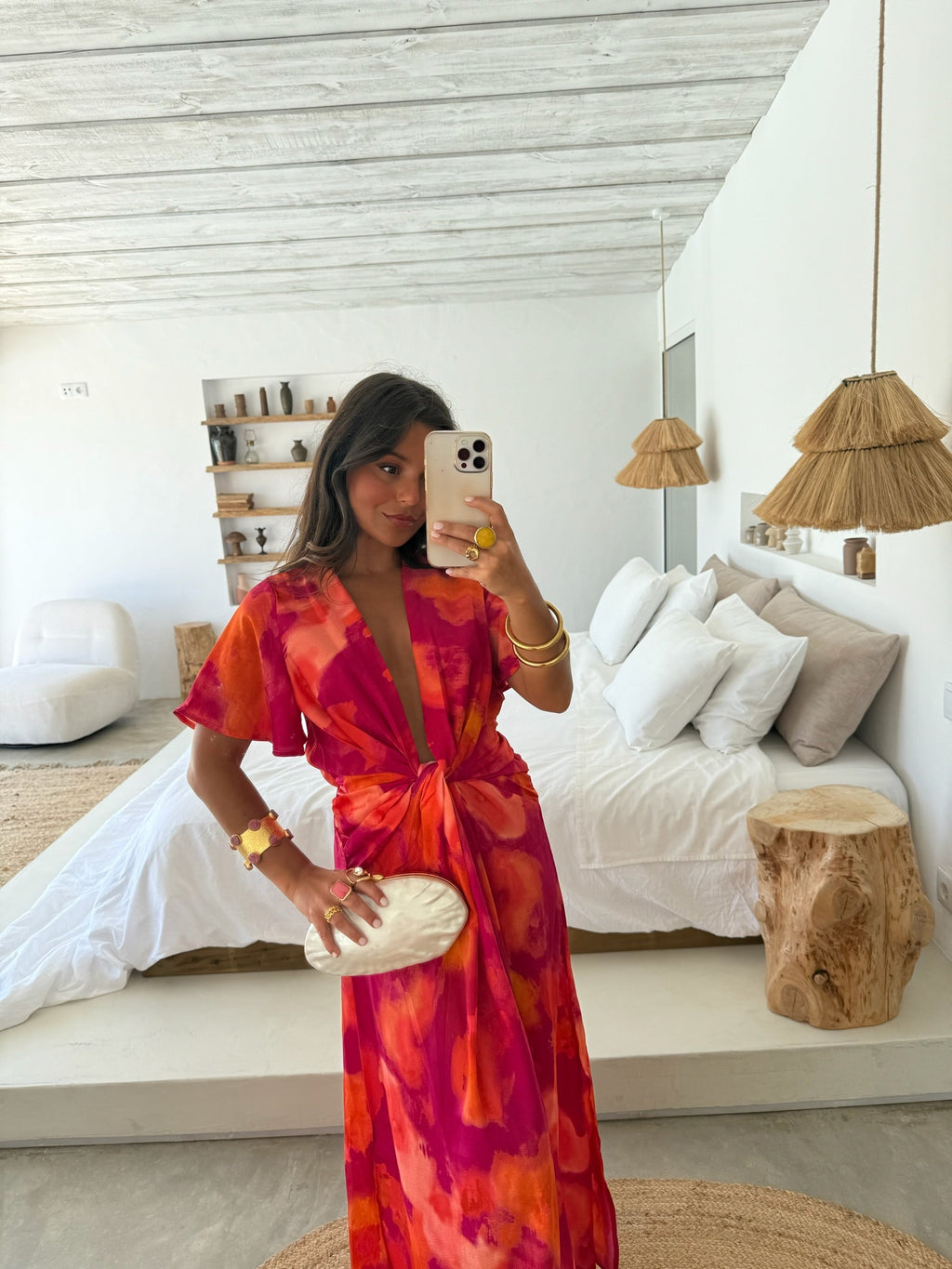 Eugenia | vestido largo estampado