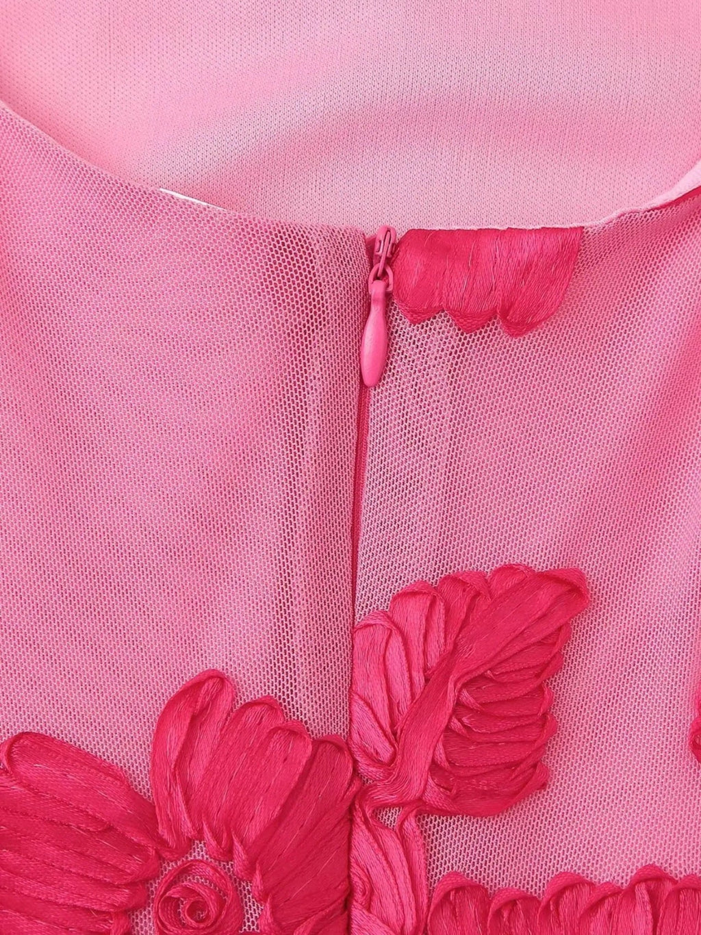 Vestido largo estampado de corte amplio, novena vista