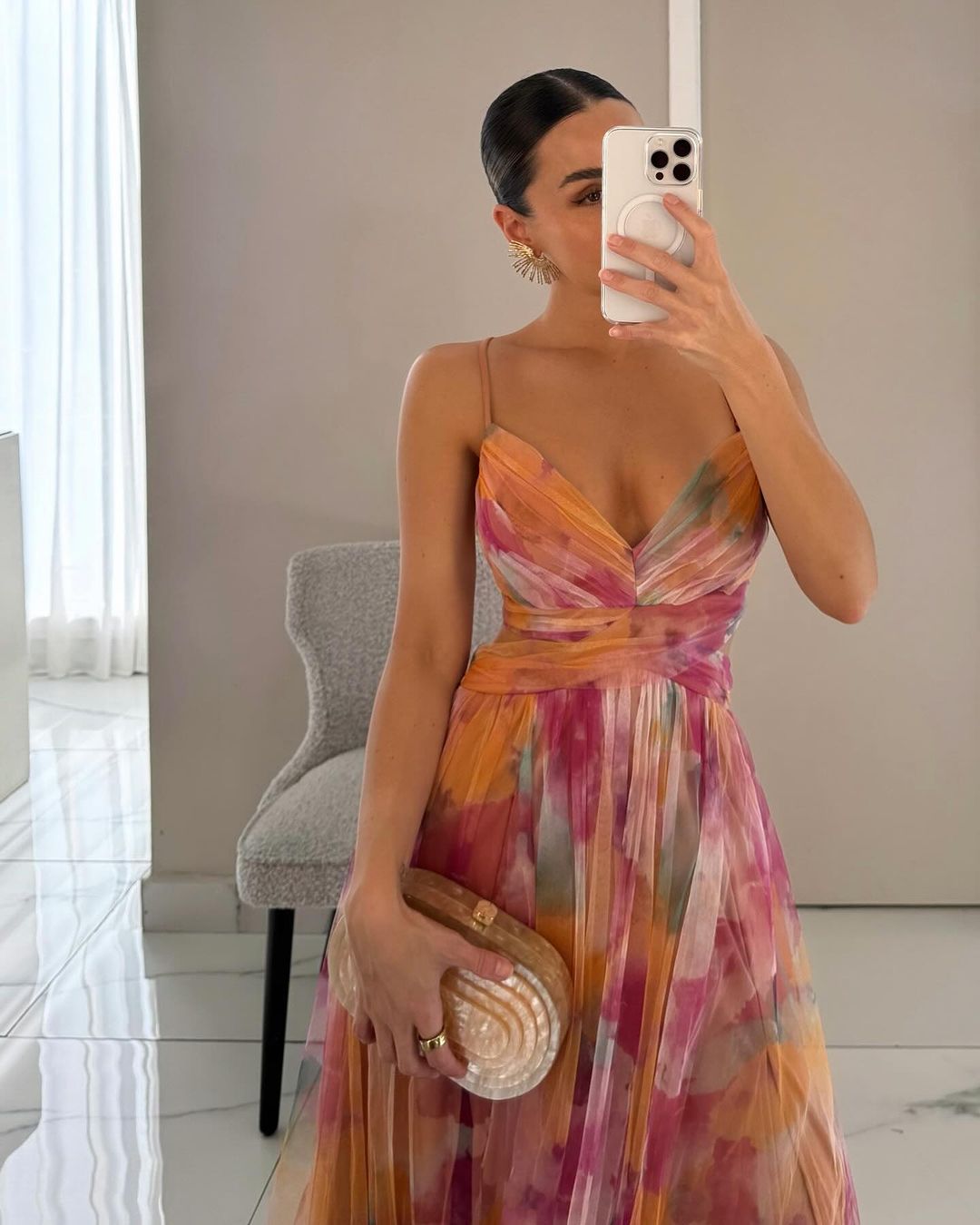 Paula | vestido largo estilo floral