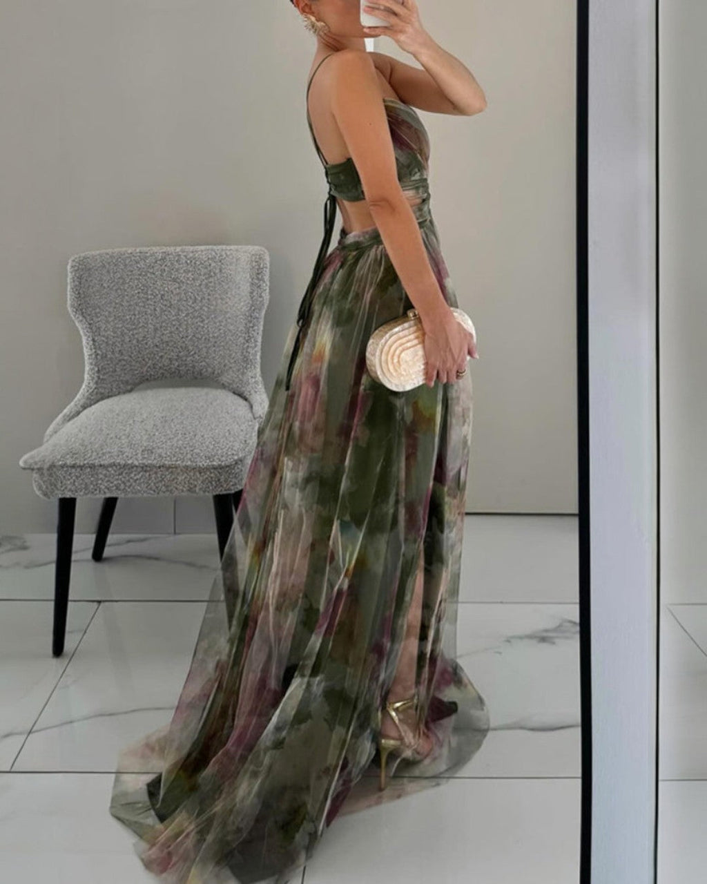 Paula | vestido largo estilo floral