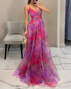 Paula | vestido largo estilo floral