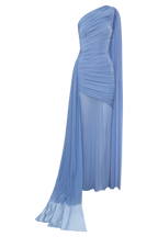 Edna | vestido largo fruncido