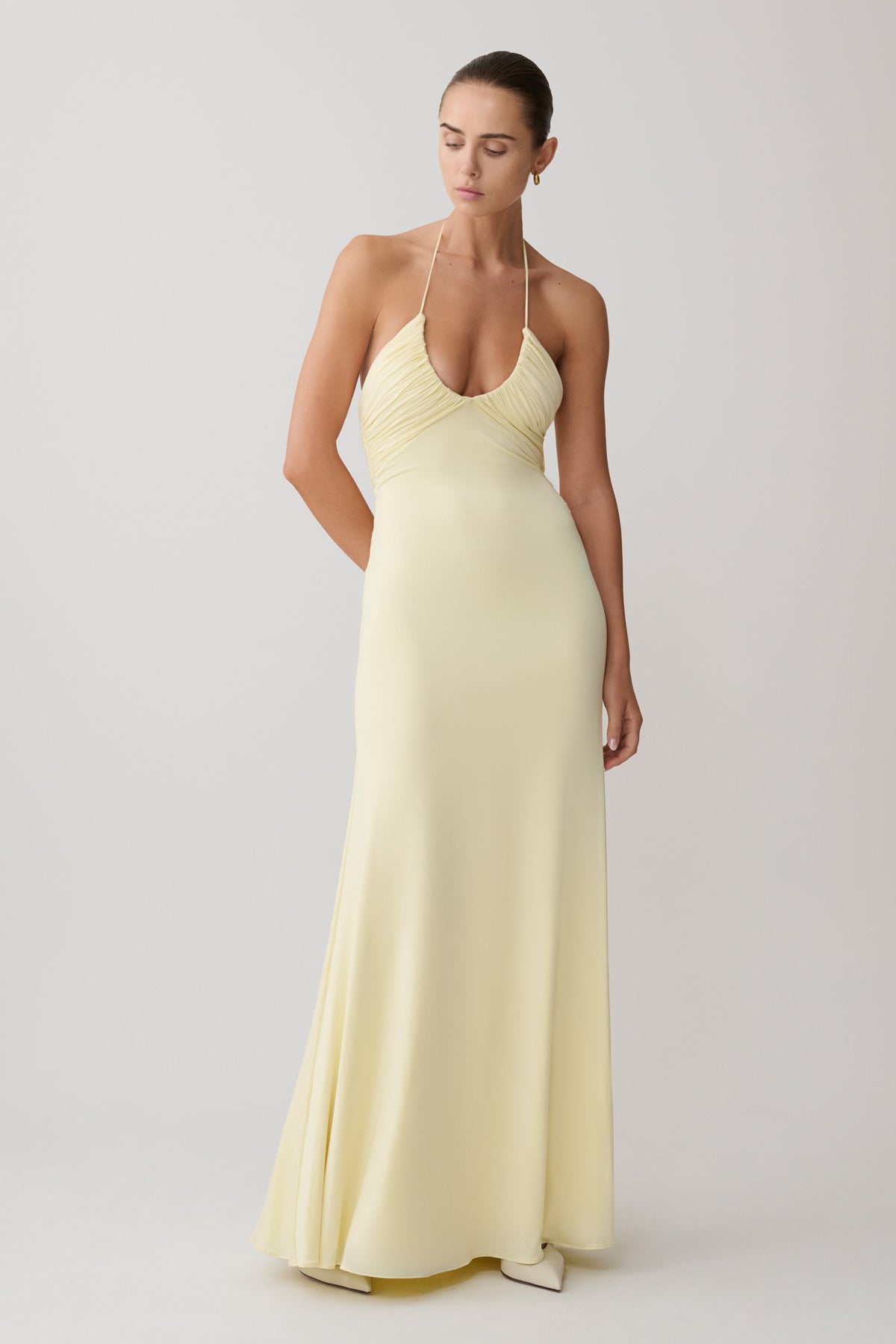 Danzón | vestido largo halter