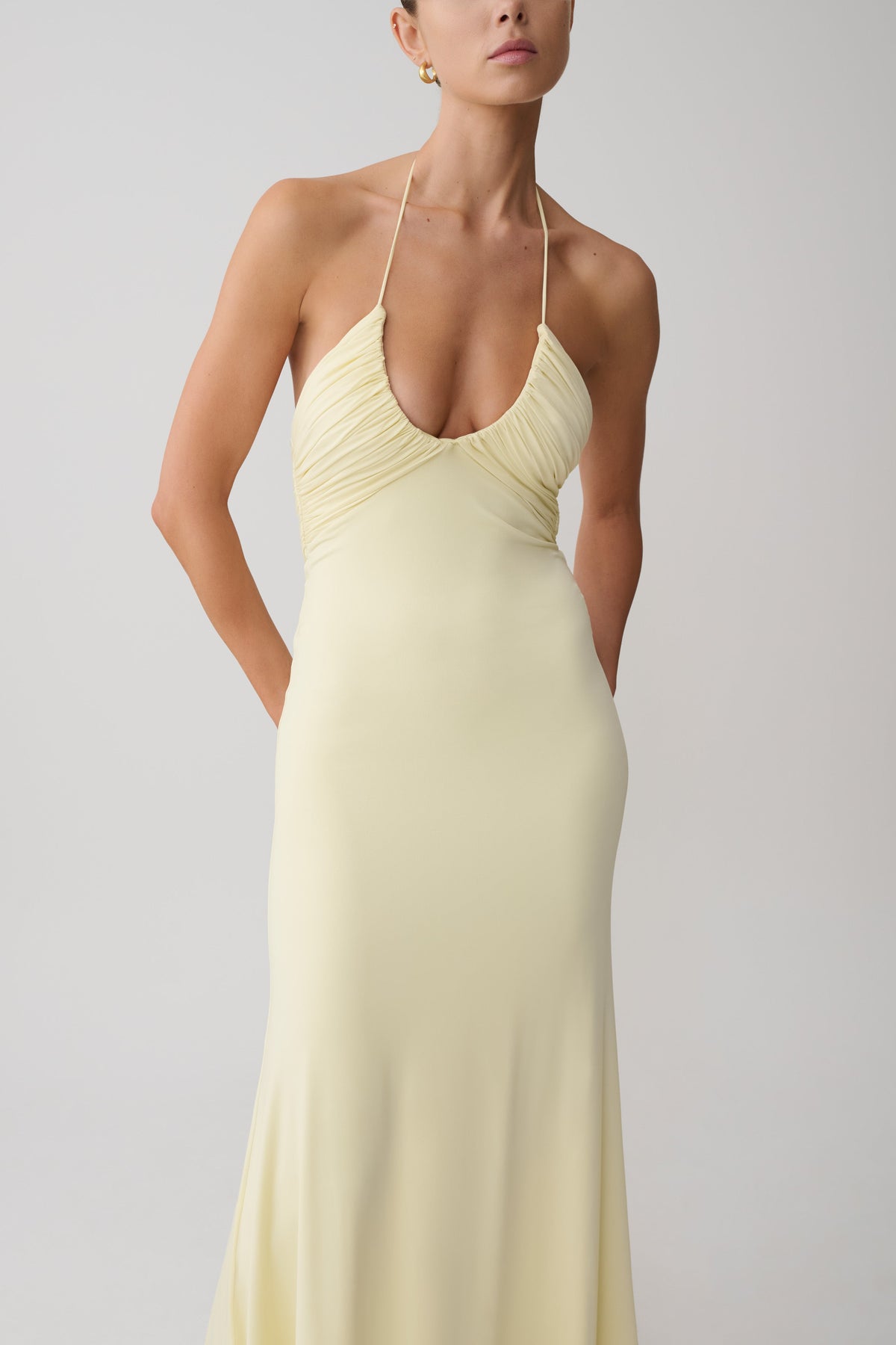 Danzón | vestido largo halter