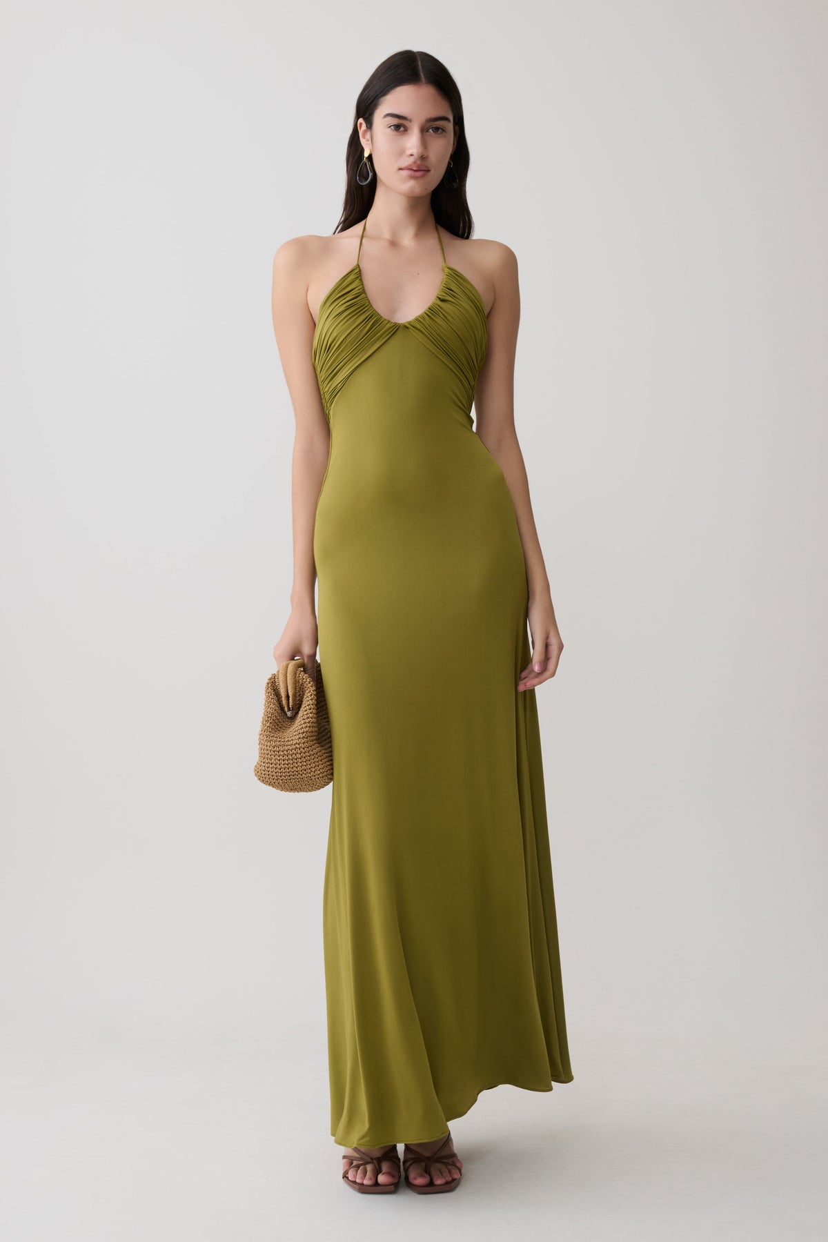 Maely | vestido largo halter