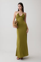 Danzón | vestido largo halter