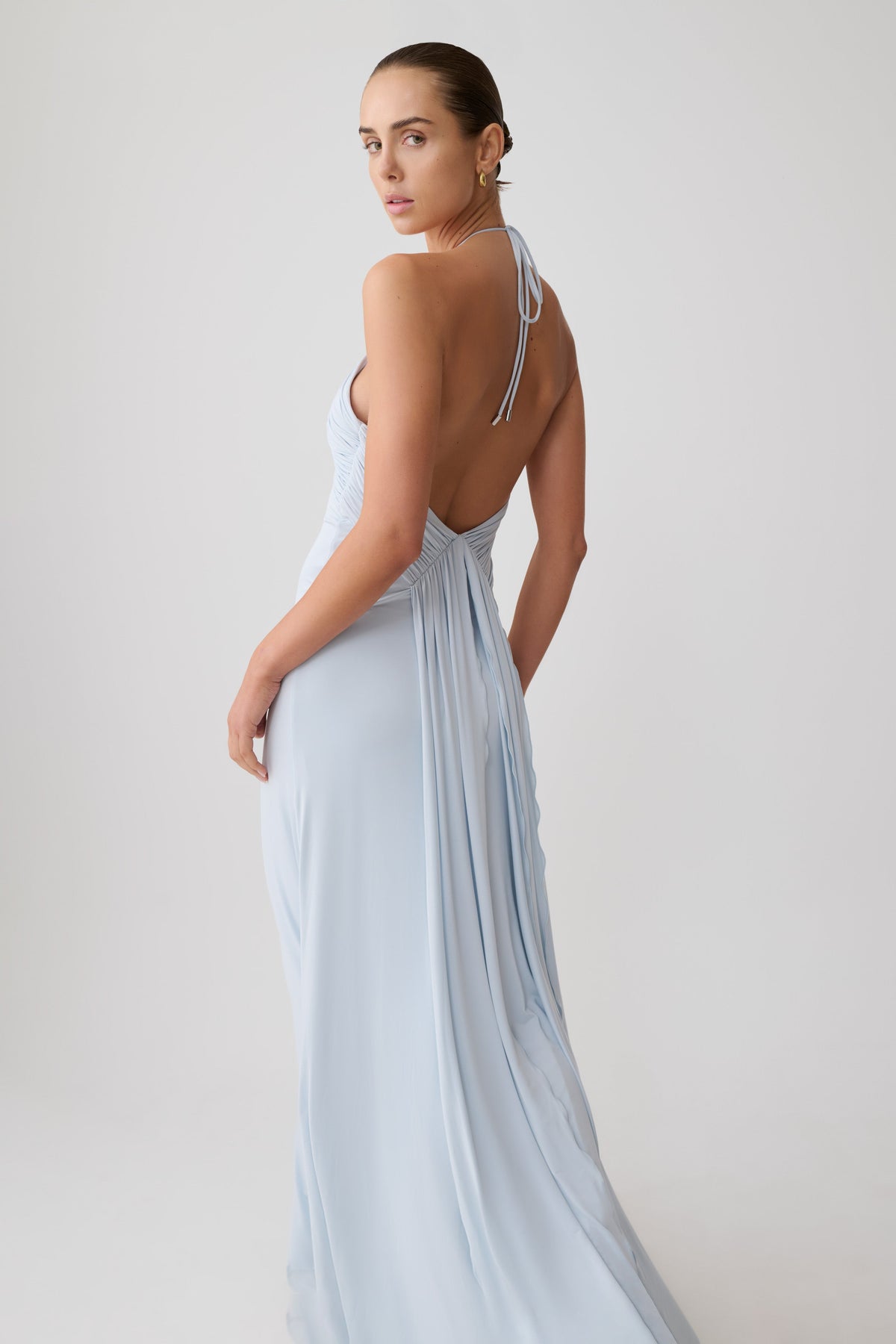 Maely | vestido largo halter