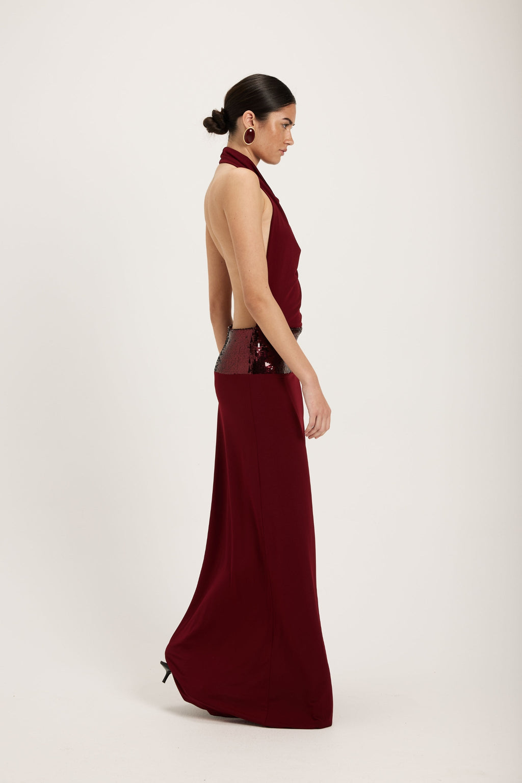 Adele | vestido largo halter