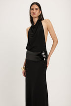 Adele | vestido largo halter