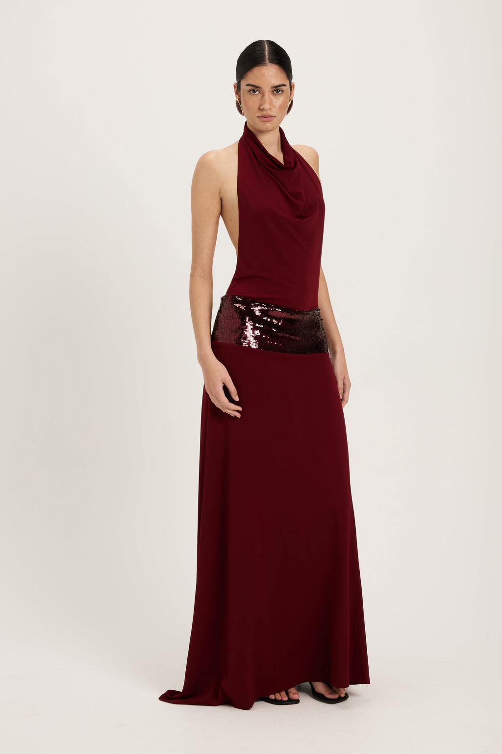 Adele | vestido largo halter